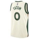 Maillot NBA Boston Celtics Jayson Tatum Nike 2023-24 City Edition Blanc Swingman - Homme